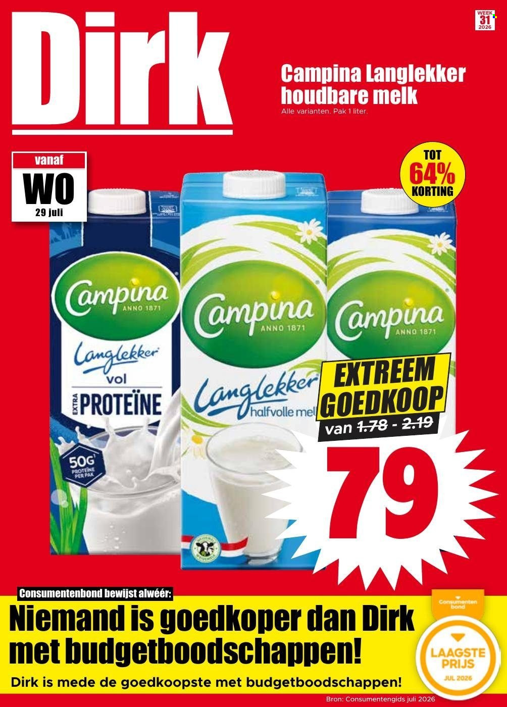Dirk-aanbieding - 29-7-2026 - 4-8-2026. Pagina 1
