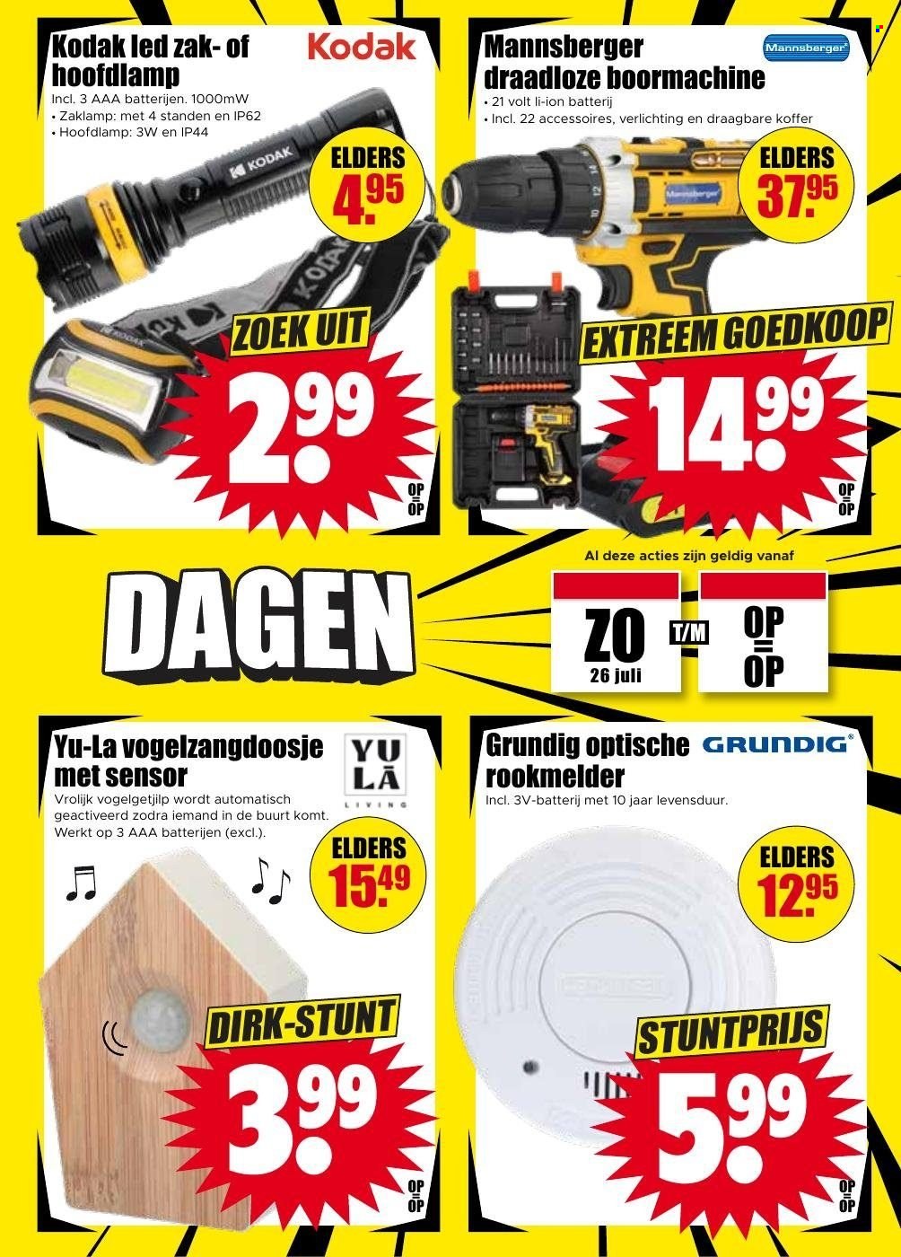 Dirk-aanbieding - 29-7-2026 - 4-8-2026. Pagina 27