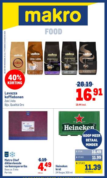 Makro-aanbieding - 29-7-2026 - 9-8-2026.