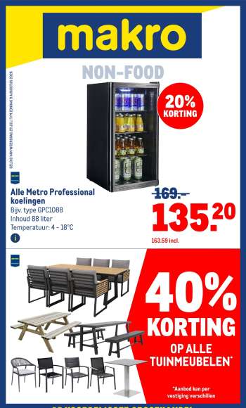 Makro-aanbieding - 29-7-2026 - 9-8-2026.