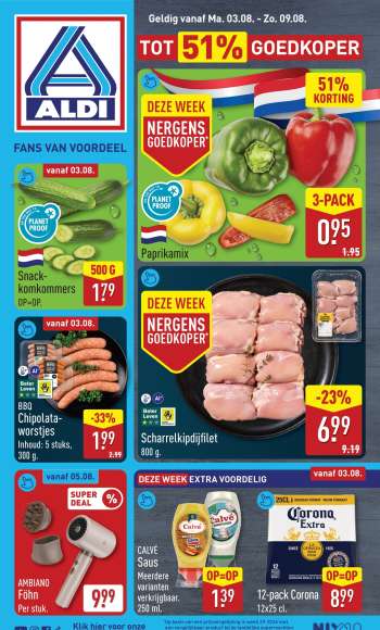 Aldi-aanbieding - 3-8-2026 - 9-8-2026.