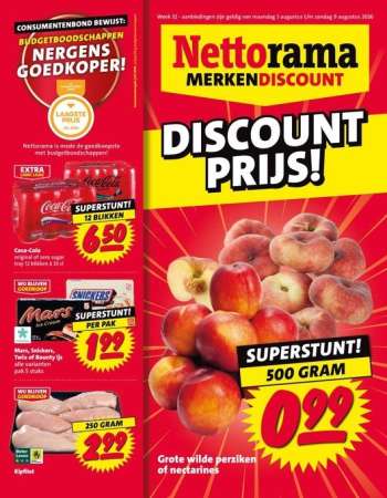 Nettorama-aanbieding - 3-8-2026 - 9-8-2026.