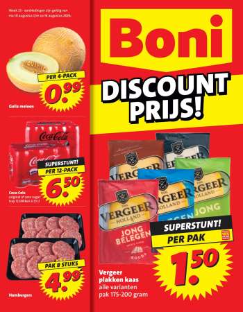 Boni-aanbieding - 10-8-2026 - 16-8-2026.