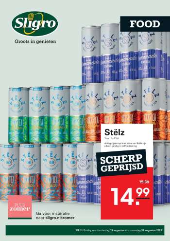 Sligro-aanbieding - 13-8-2026 - 31-8-2026.