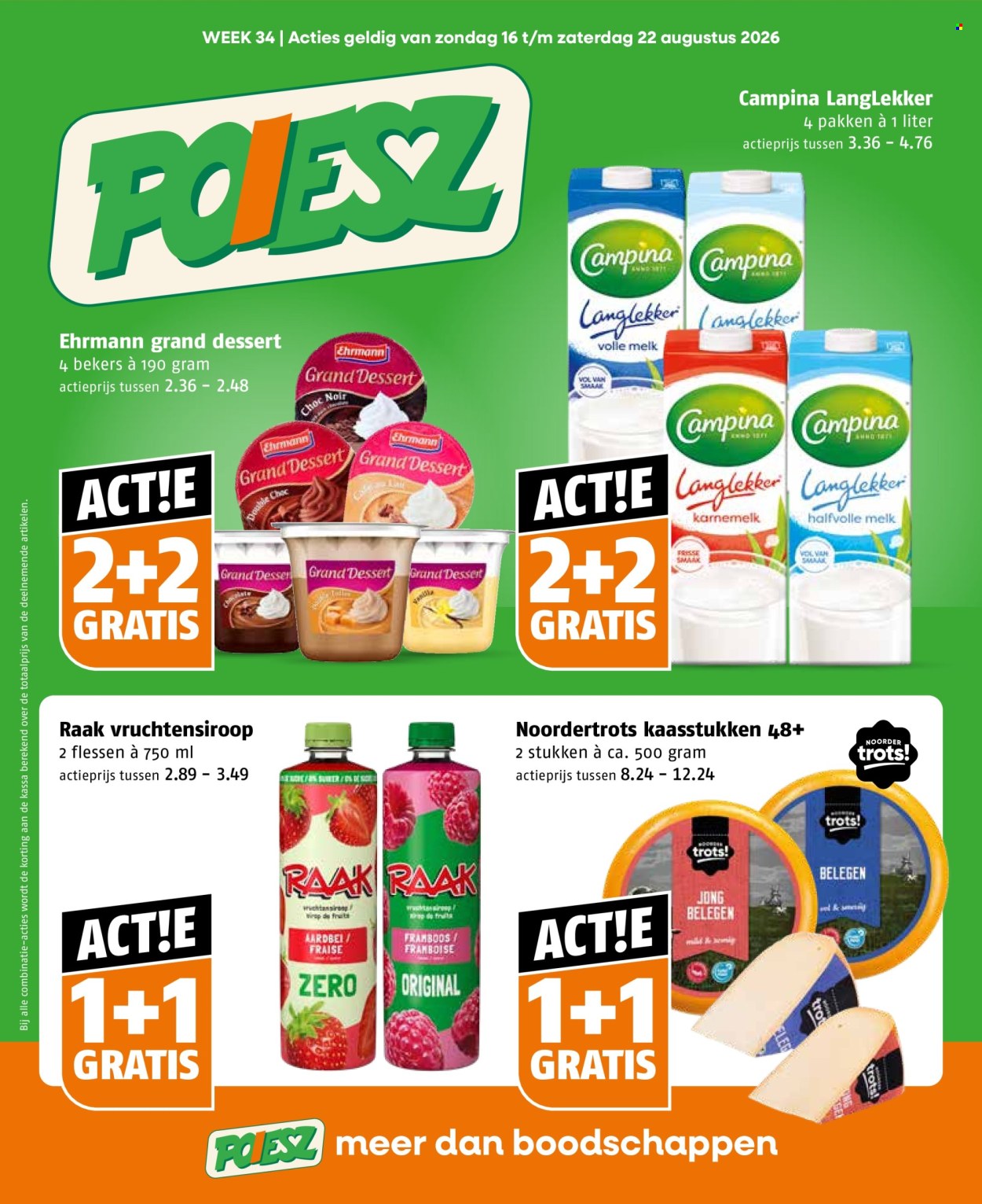 Poiesz-aanbieding - 16-8-2026 - 22-8-2026. Pagina 1
