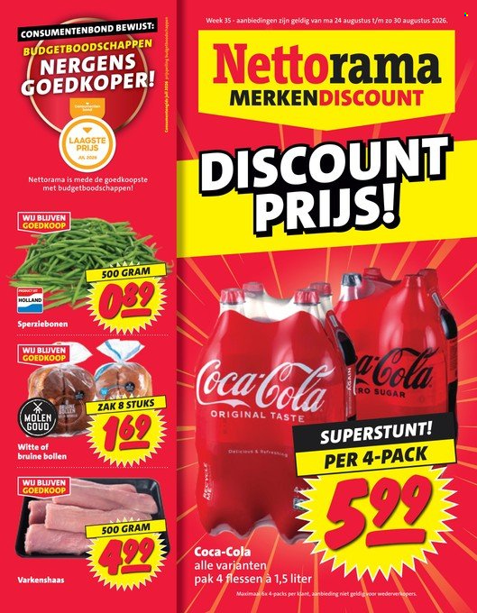 Nettorama-aanbieding - 24-8-2026 - 30-8-2026. Pagina 1
