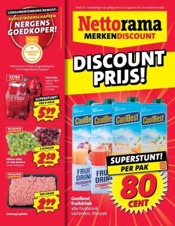 Nettorama-aanbieding - 31-8-2026 - 6-9-2026.