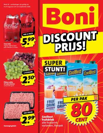 Boni-aanbieding - 31-8-2026 - 6-9-2026.