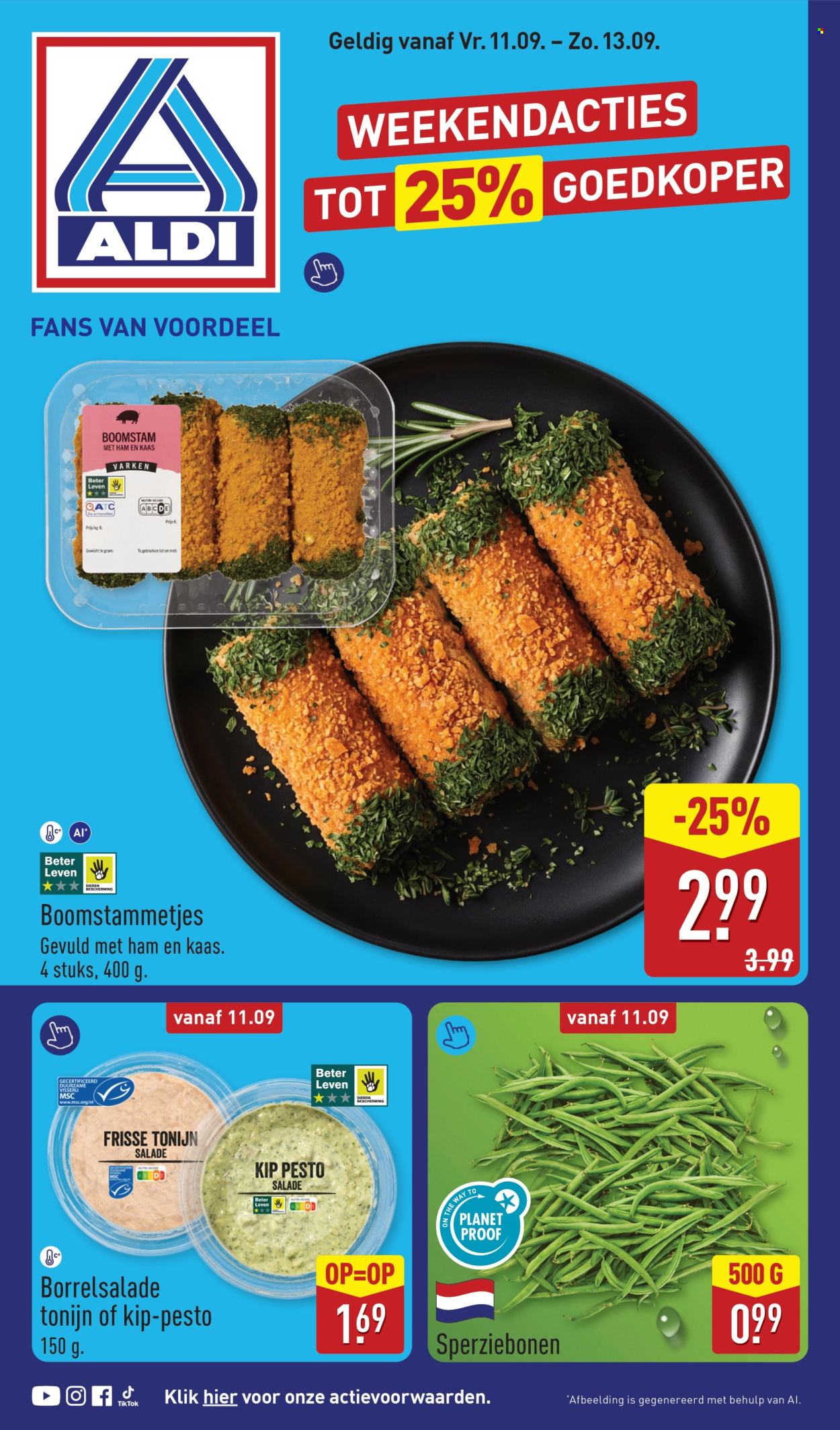 Aldi-aanbieding - 11-9-2026 - 13-9-2026. Pagina 1