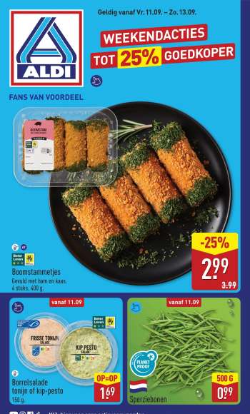 Aldi-aanbieding - 11-9-2026 - 13-9-2026.