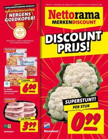 Nettorama-aanbieding - 21-9-2026 - 27-9-2026.