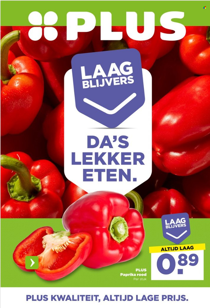 Plus-aanbieding. Pagina 1