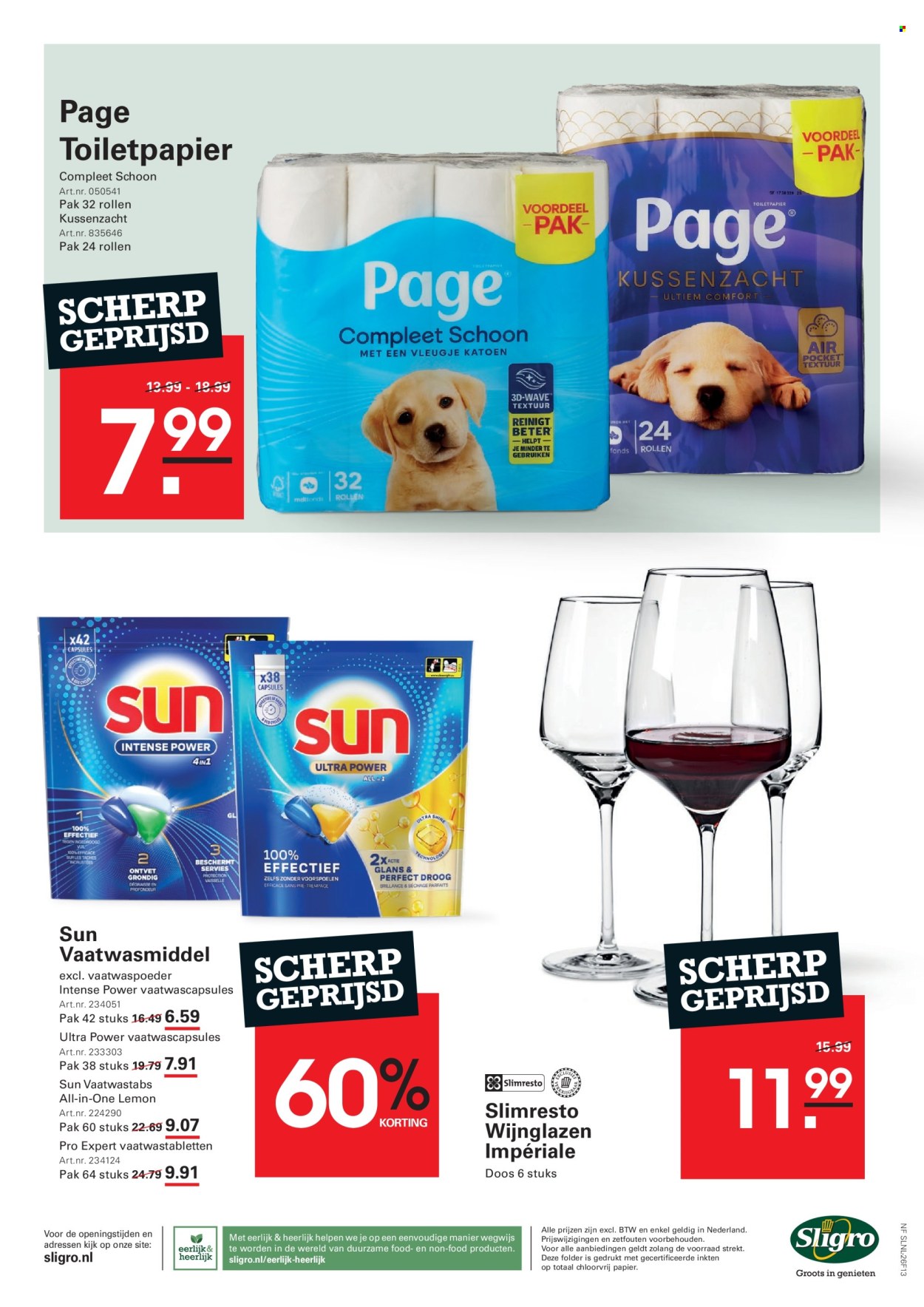 Sligro-aanbieding - 24-9-2026 - 12-10-2026. Pagina 63