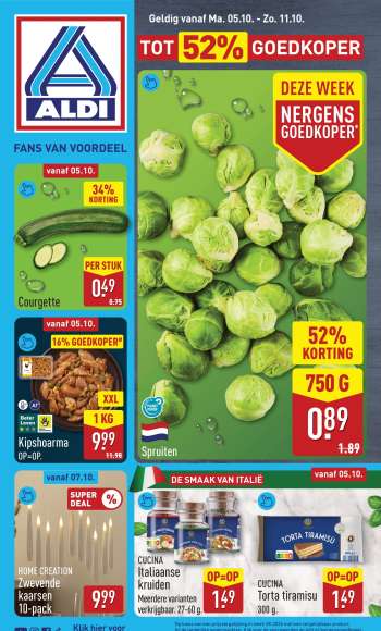 Aldi-aanbieding - 5-10-2026 - 11-10-2026.