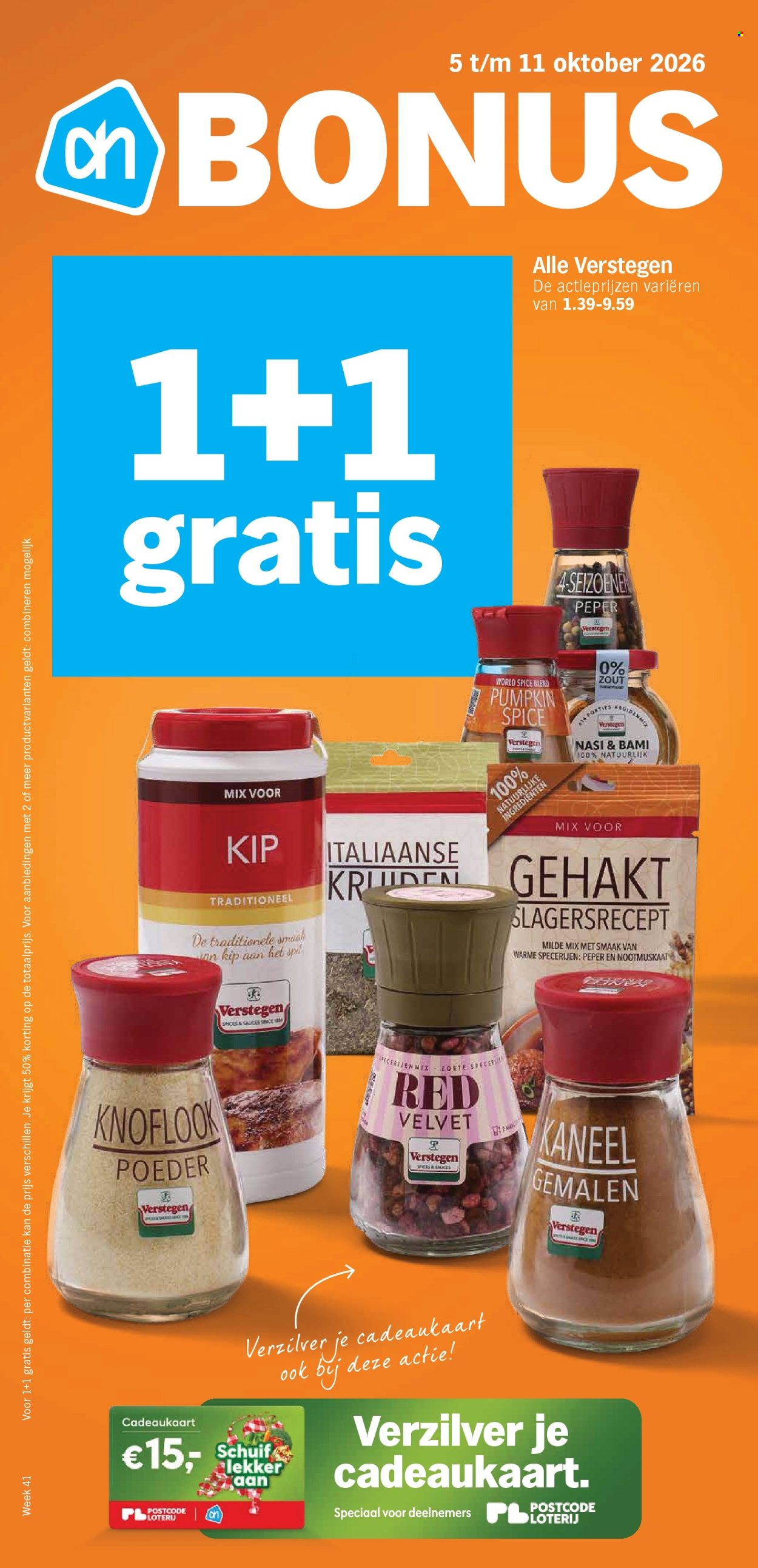 Albert Heijn-aanbieding - 5-10-2026 - 11-10-2026. Pagina 1