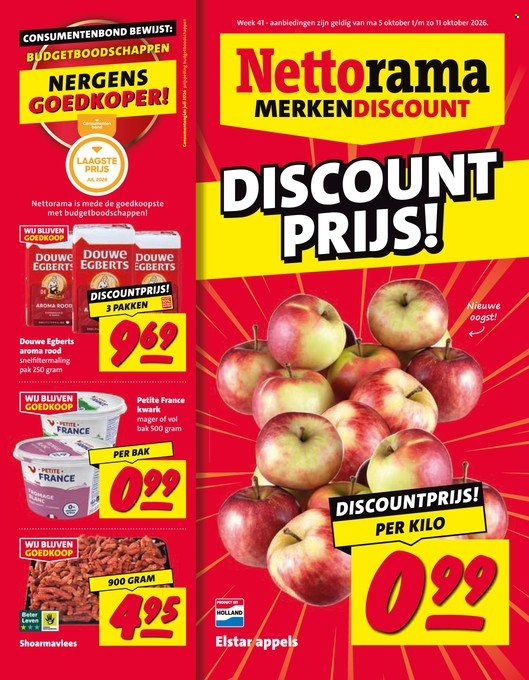Nettorama-aanbieding - 5-10-2026 - 11-10-2026. Pagina 1