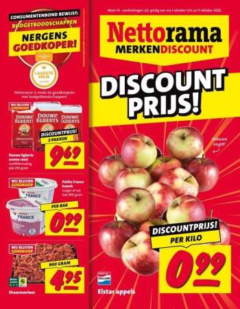 Nettorama-aanbieding - 5-10-2026 - 11-10-2026.