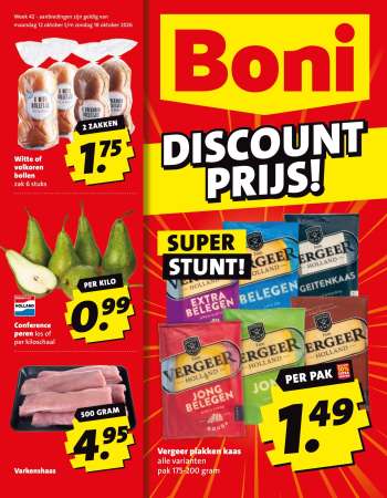 Boni-aanbieding - 12-10-2026 - 18-10-2026.