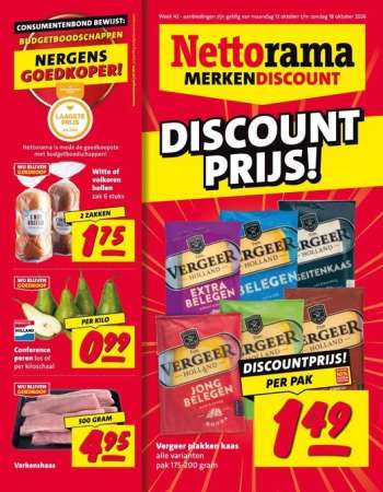 Nettorama-aanbieding - 12-10-2026 - 18-10-2026.