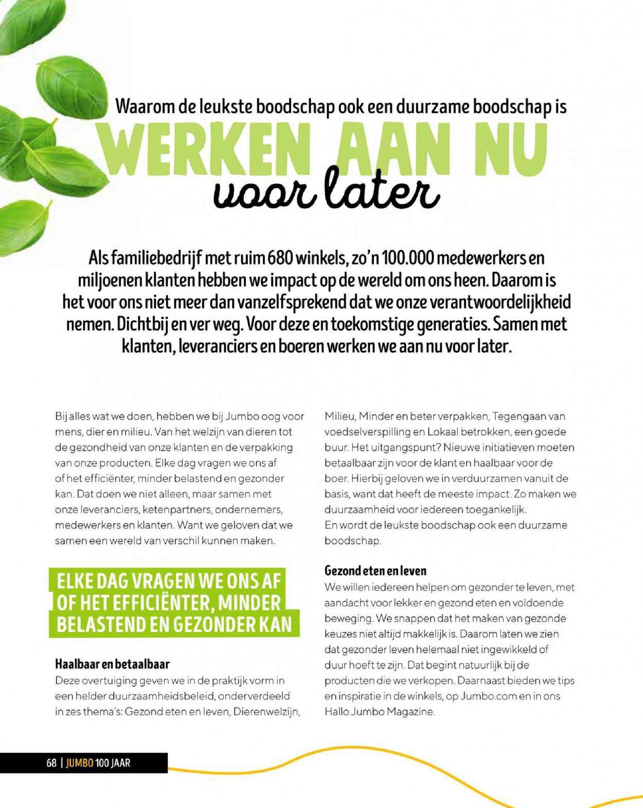 Jumbo-aanbieding. Pagina 68