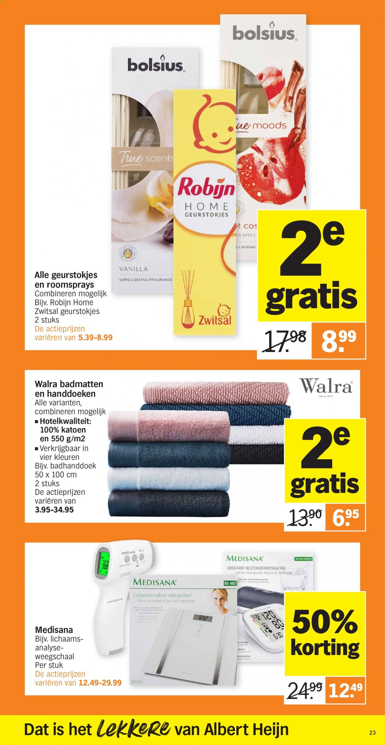 thumbnail - Albert Heijn-aanbieding - 4-1-2021 - 10-1-2021 -  producten in de aanbieding - Robijn. Pagina 23.