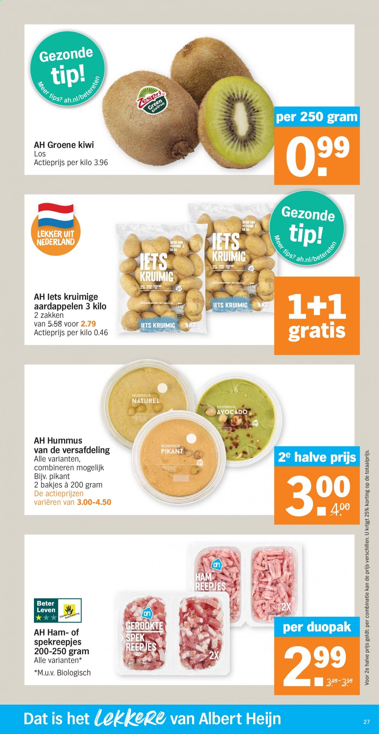 Albert Heijn-aanbieding - 4-1-2021 - 10-1-2021. Pagina 27