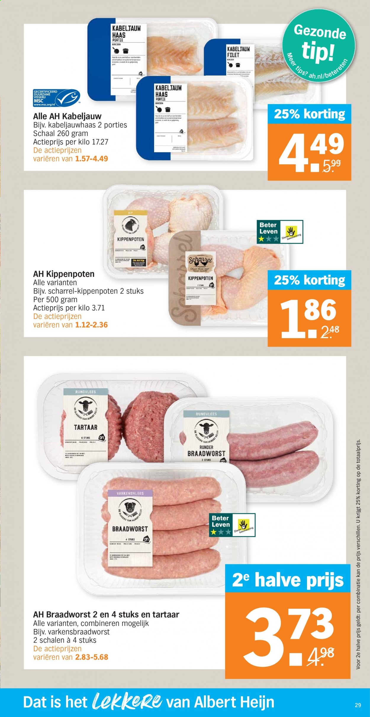 Albert Heijn-aanbieding - 4-1-2021 - 10-1-2021. Pagina 29