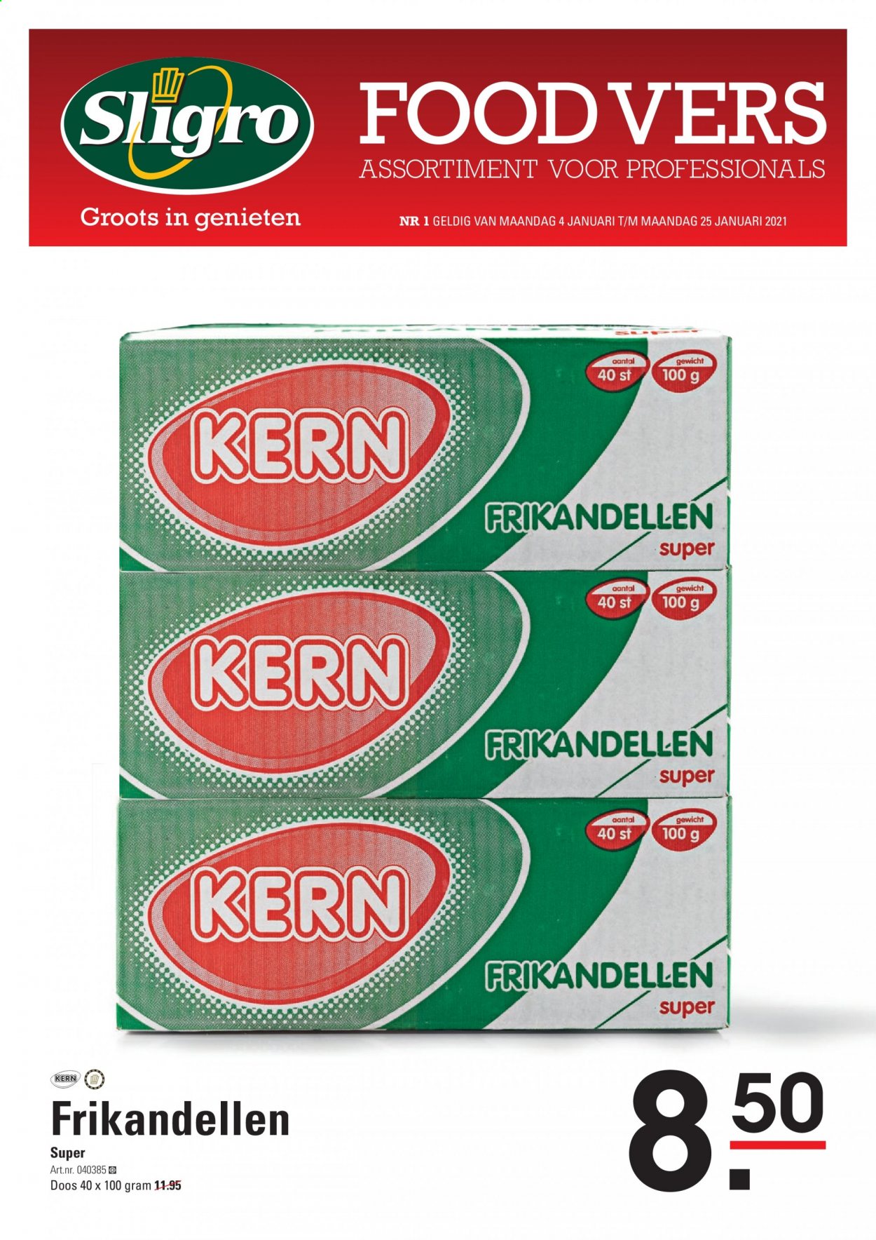 Sligro-aanbieding - 4-1-2021 - 25-1-2021. Pagina 1