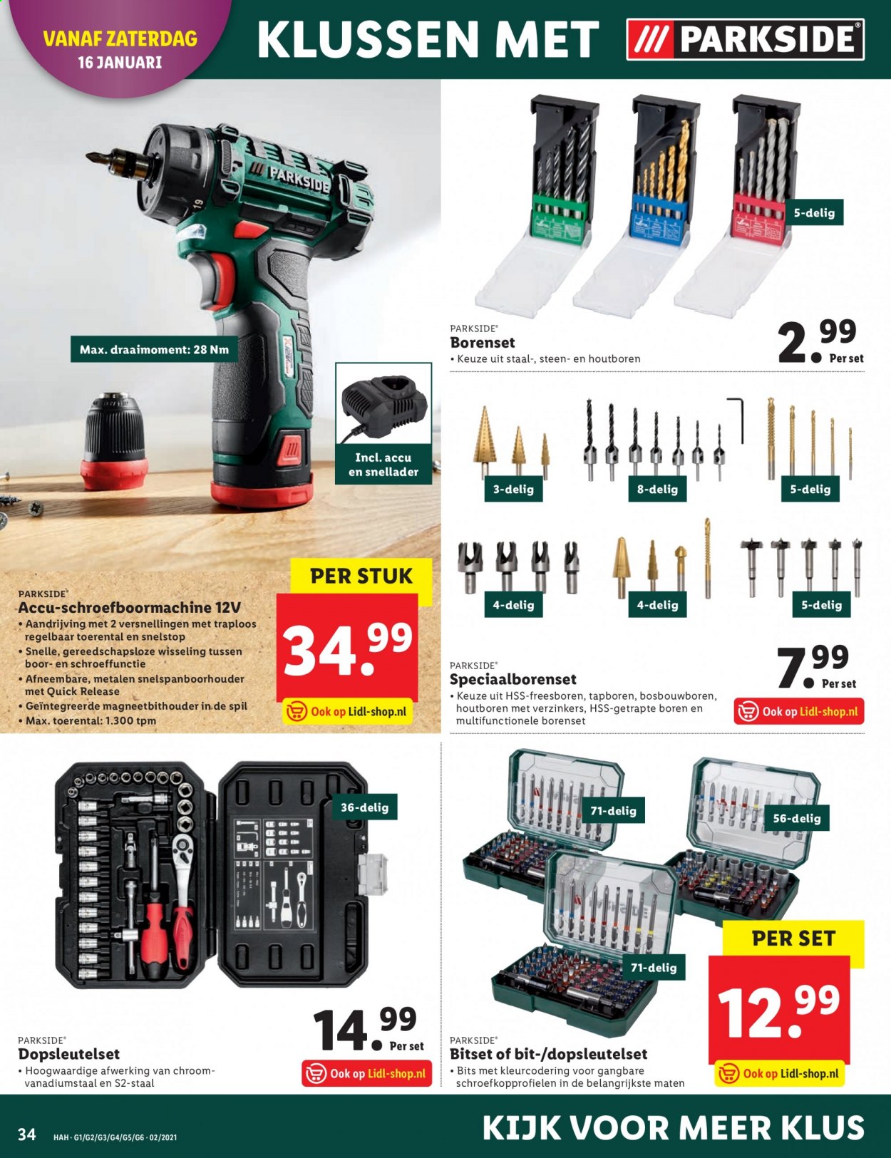 Lidl-aanbieding - 11-1-2021 - 17-1-2021. Pagina 34