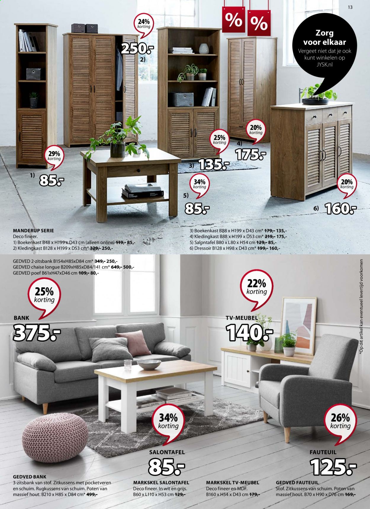 JYSK-aanbieding - 11-1-2021 - 24-1-2021. Pagina 13
