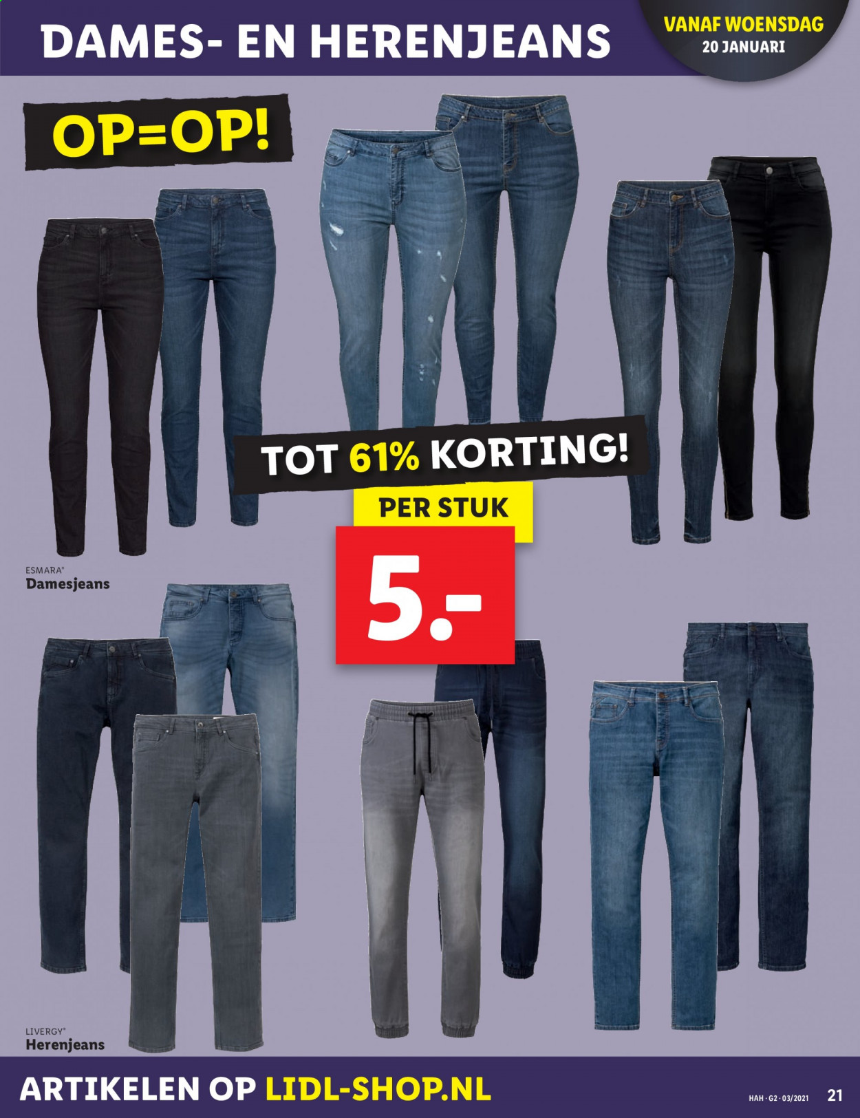 Lidl-aanbieding - 17-1-2021 - 24-1-2021. Pagina 21