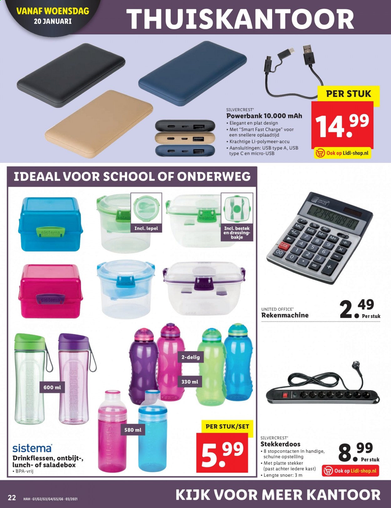Lidl-aanbieding - 17-1-2021 - 24-1-2021. Pagina 22