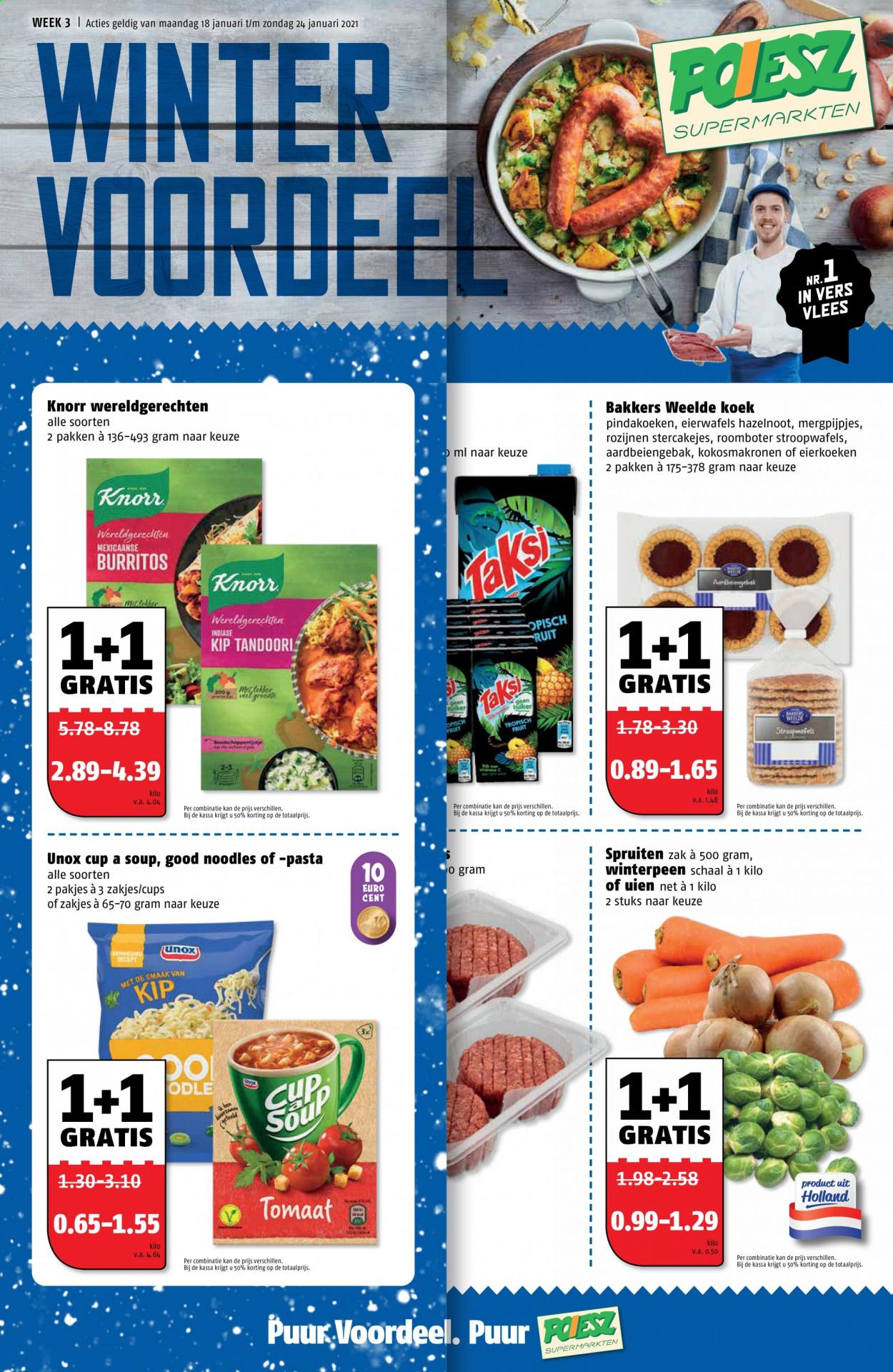 Poiesz-aanbieding - 18-1-2021 - 24-1-2021. Pagina 1