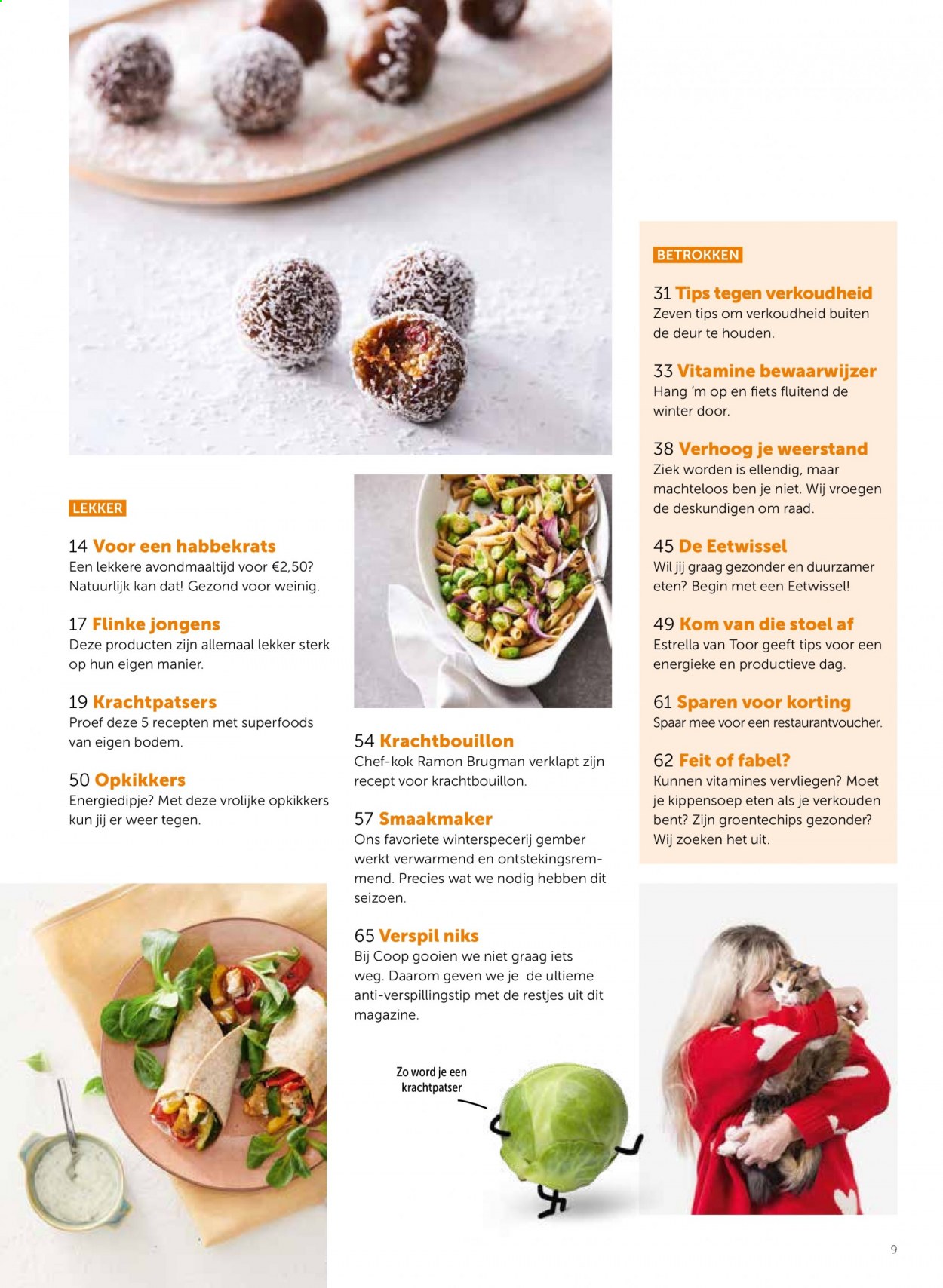 Coop-aanbieding. Pagina 9