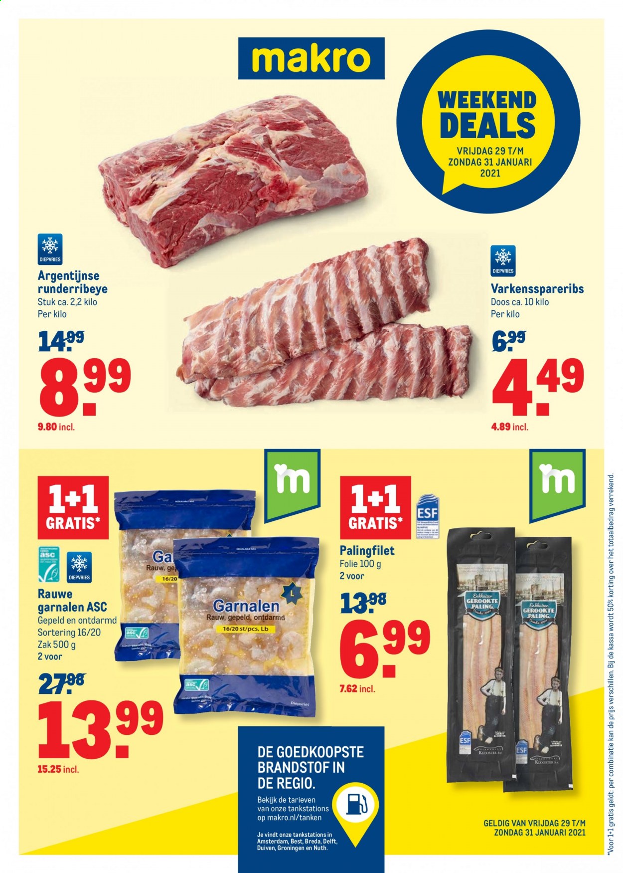 Makro-aanbieding. Pagina 1
