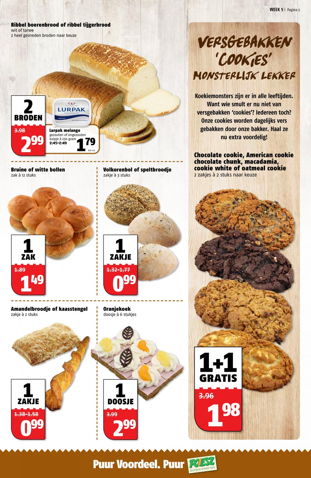 thumbnail - Poiesz-aanbieding - 1-2-2021 - 7-2-2021 -  producten in de aanbieding - cookies, Macadamia. Pagina 6.