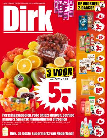Dirk-aanbieding - 31.1.2021 - 6.2.2021.