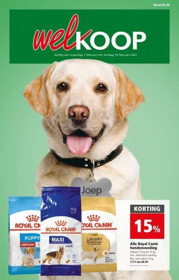 Welkoop-aanbieding - 1.2.2021 - 14.2.2021.