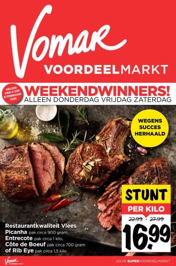 Vomar-aanbieding - 4.2.2021 - 6.2.2021.