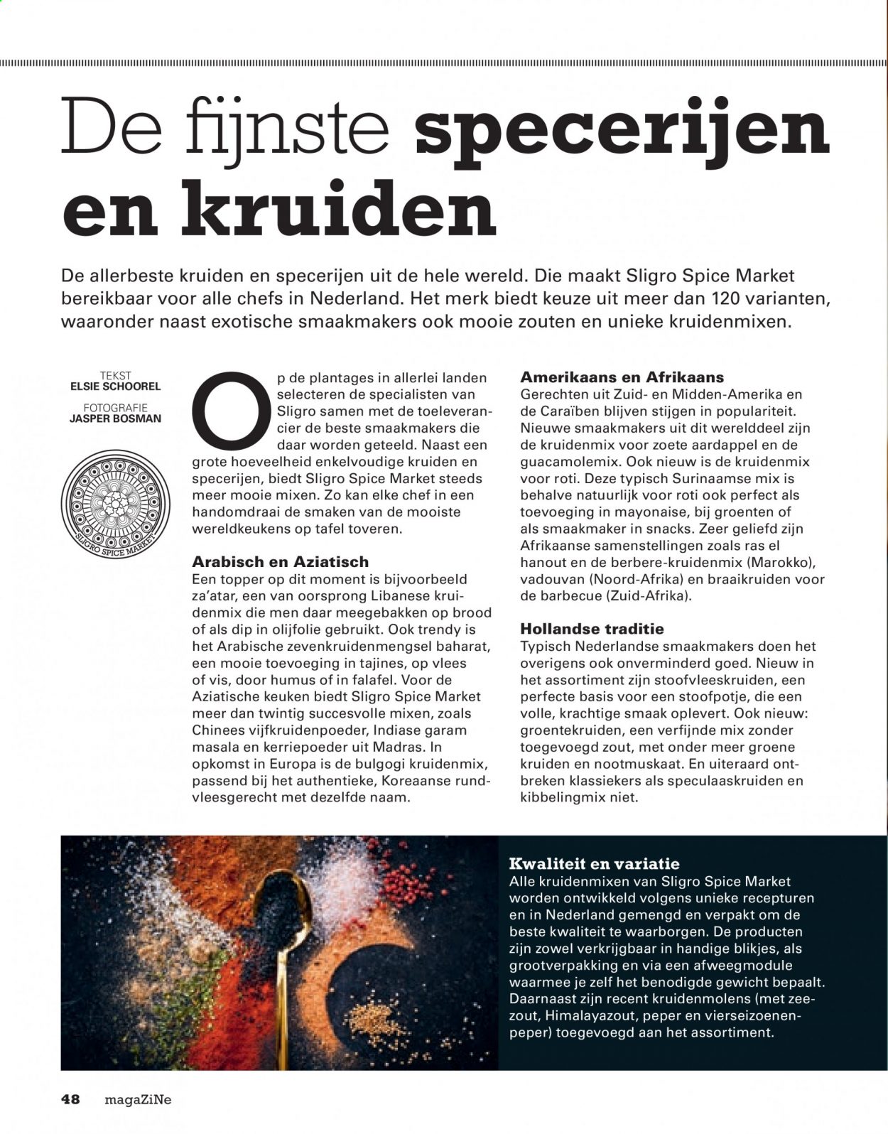 Sligro-aanbieding. Pagina 48