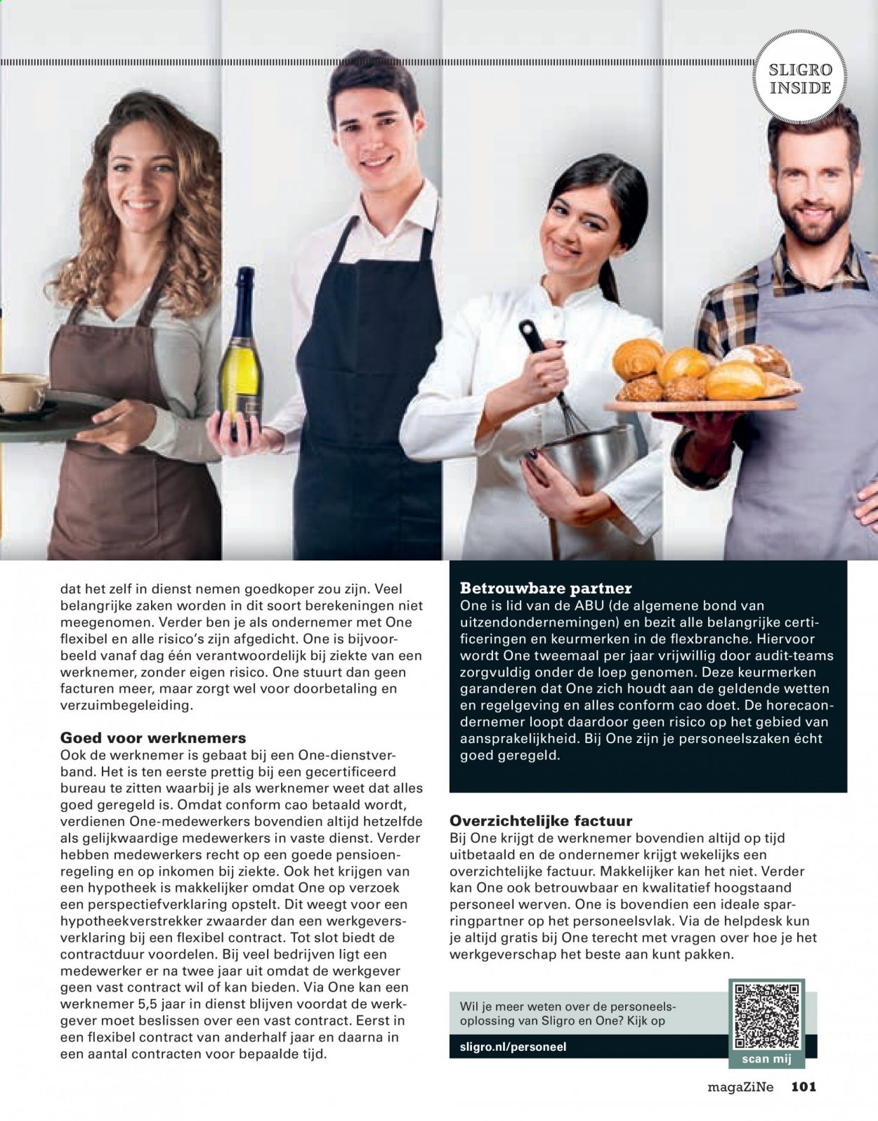 Sligro-aanbieding. Pagina 101