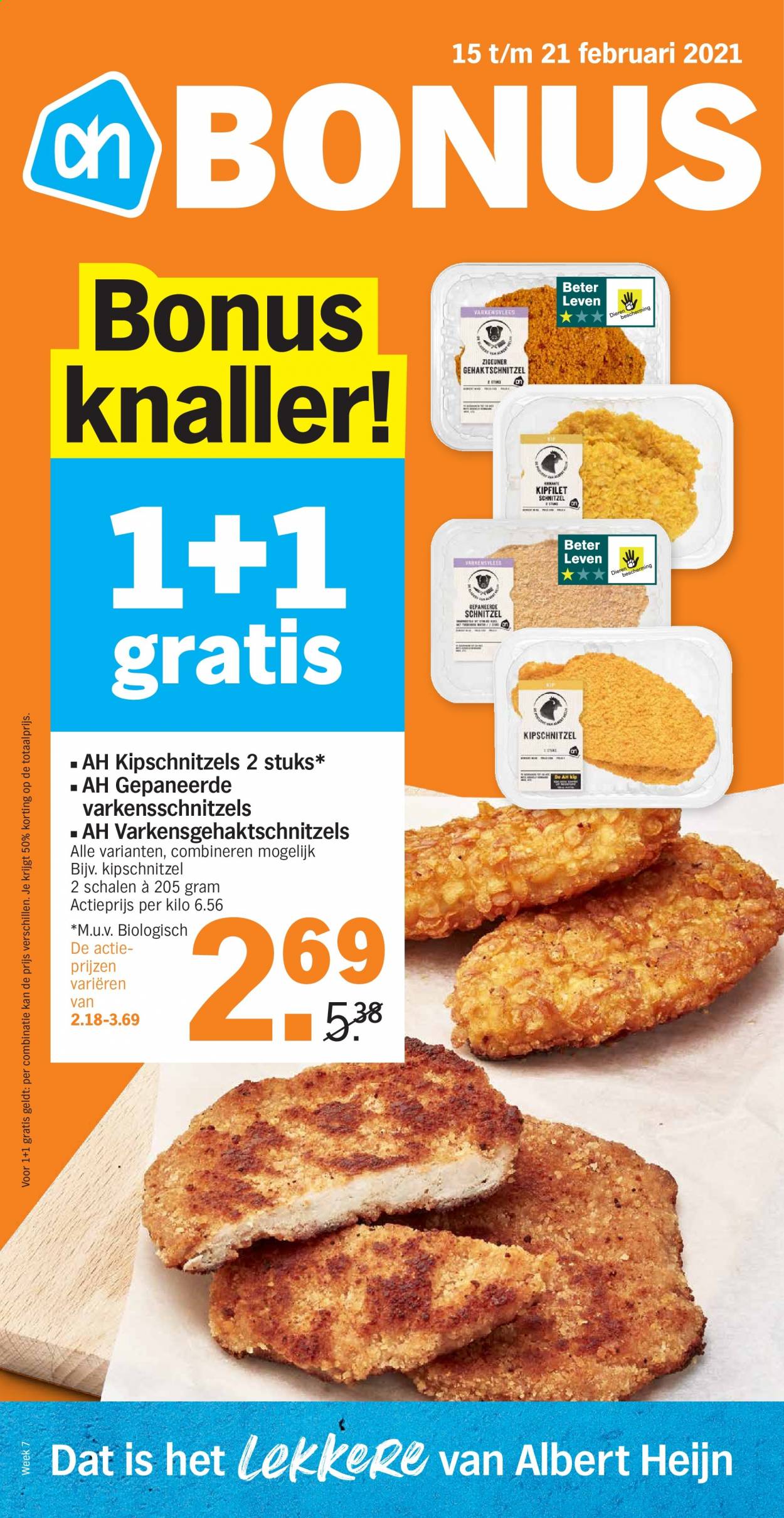Albert Heijn-aanbieding - 15-2-2021 - 21-2-2021. Pagina 1