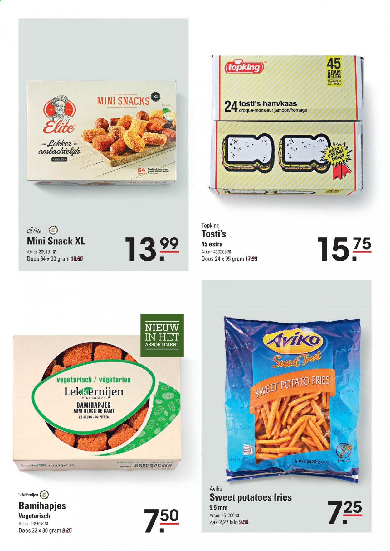 thumbnail - Sligro-aanbieding - 18-2-2021 - 8-3-2021 -  producten in de aanbieding - vegetarisch eten, ham, kaas. Pagina 6.