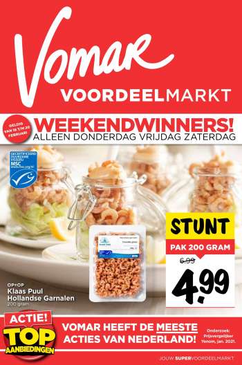 Vomar-aanbieding - 18.2.2021 - 20.2.2021.
