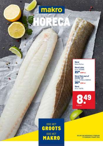 Makro-aanbieding - 3.2.2021 - 2.3.2021.
