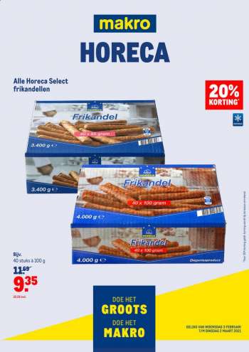 Makro-aanbieding - 3.2.2021 - 2.3.2021.