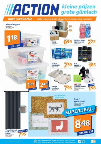 Action-aanbieding - 24.2.2021 - 2.3.2021.