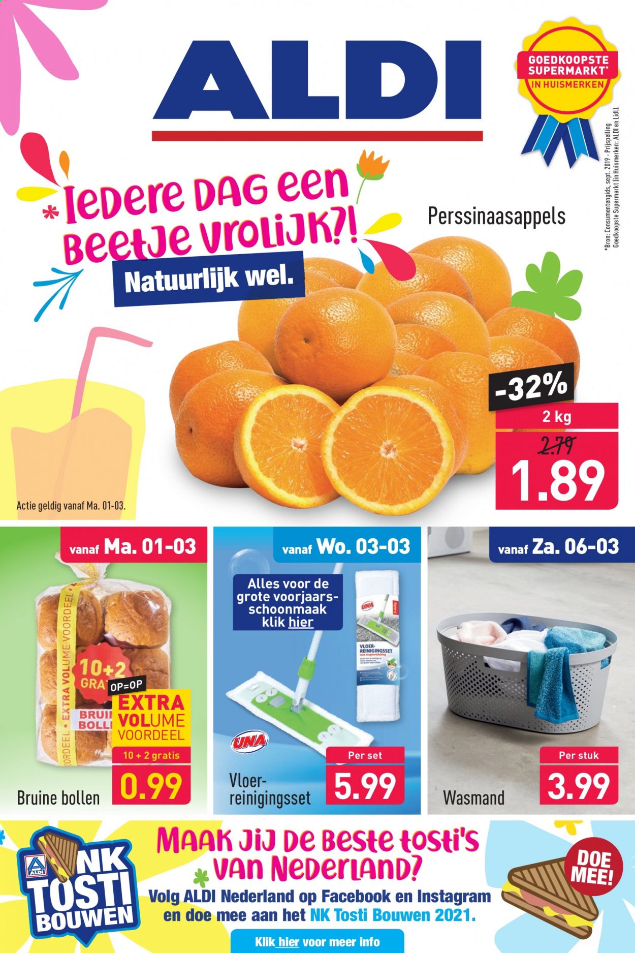 Aldi-aanbieding - 1-3-2021 - 7-3-2021. Pagina 1