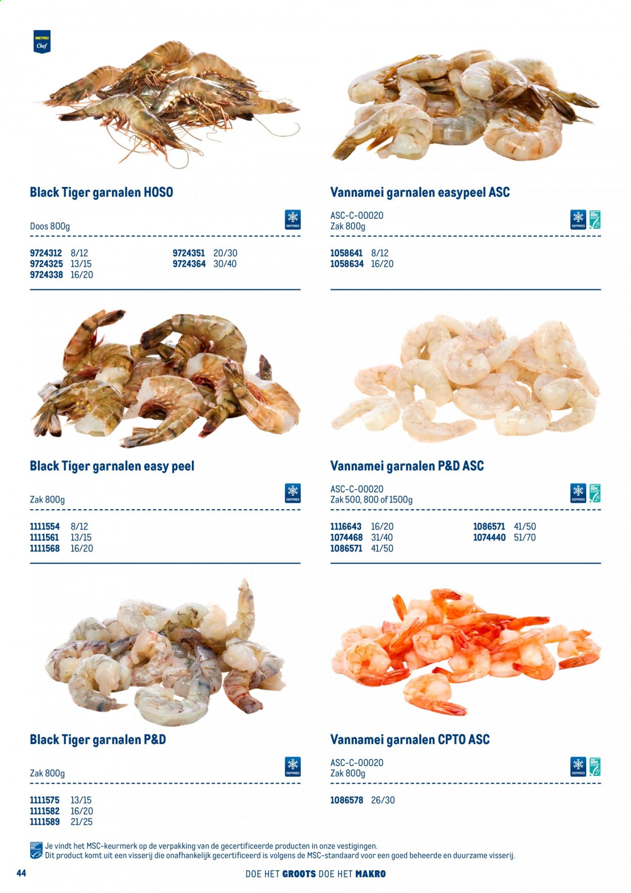 Makro-aanbieding. Pagina 44