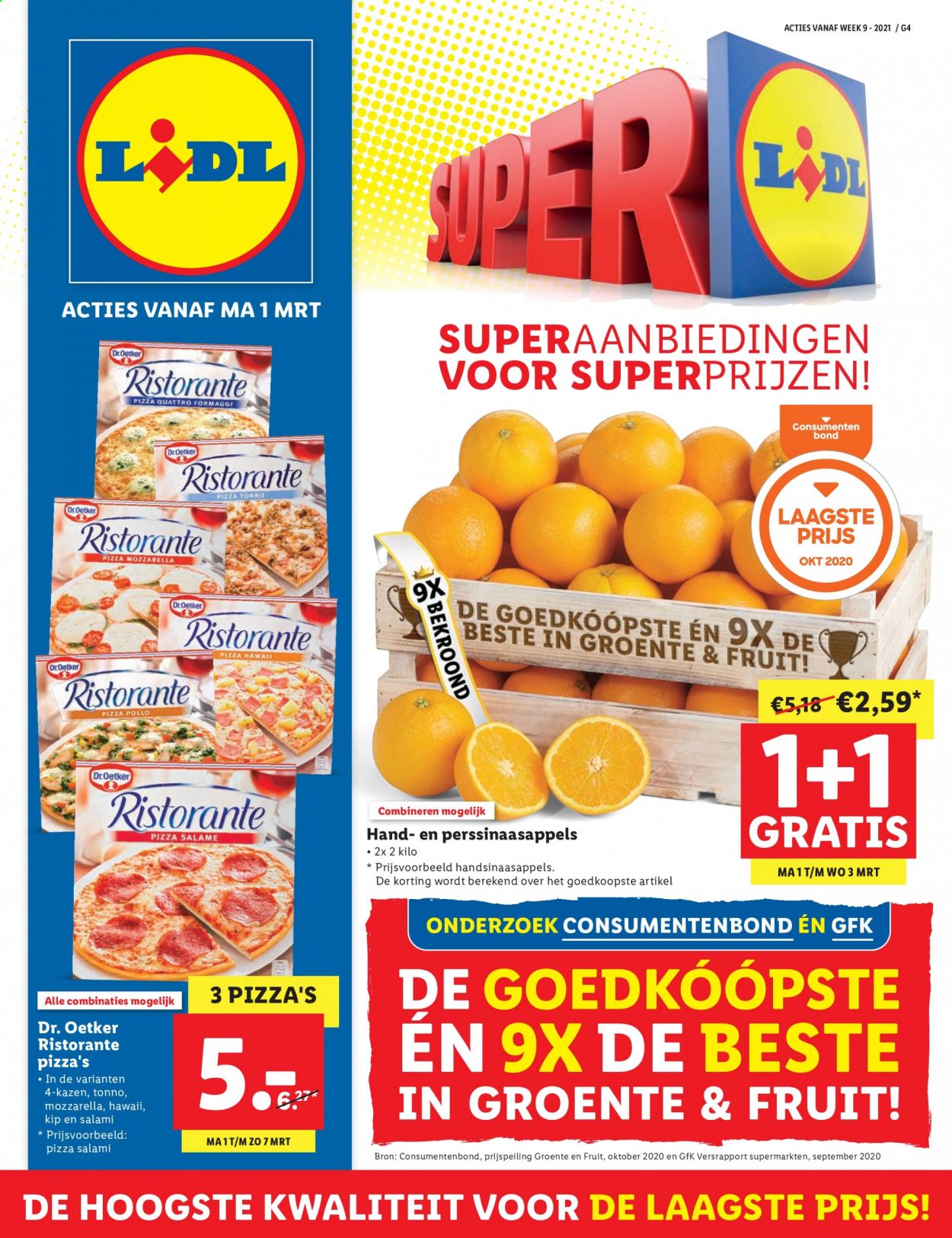 Lidl-aanbieding - 1-3-2021 - 7-3-2021. Pagina 1